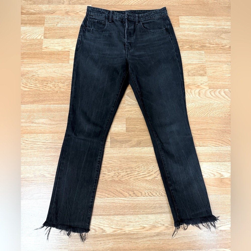 Helmut Lang High Rise Crop Slim Jeans Size 27